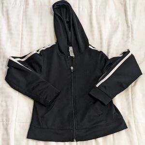 Champion lightweight black zip up hoodie size small